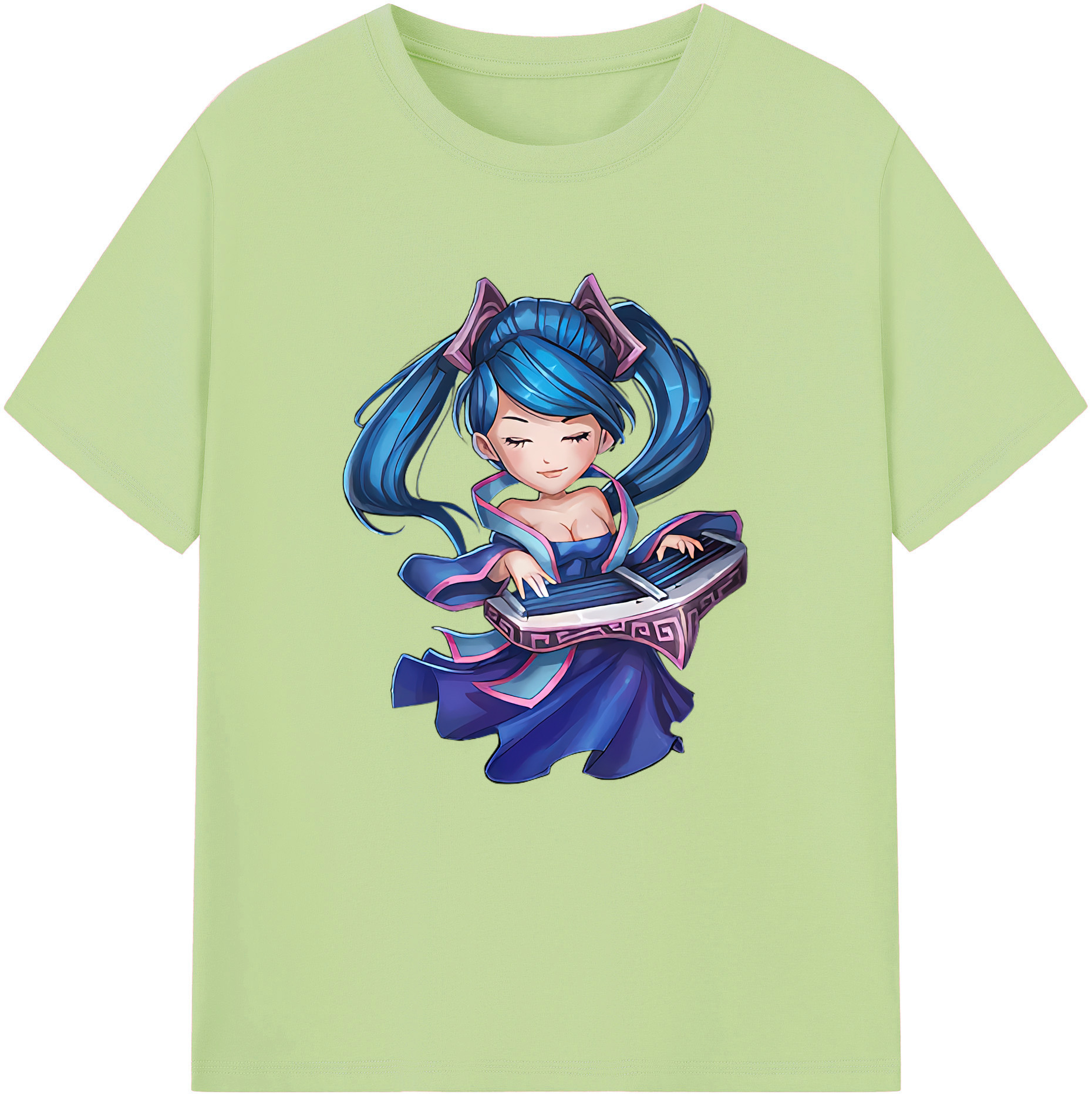 リーグ・オブ・レジェンド League of Legends LOL 綿100％半袖Tシャツ（フロントプリント）